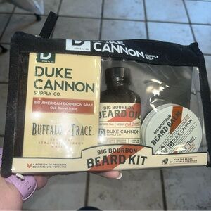 Duke Cannon Supply Co. Hair Care Grooming Kit; Beard Balm, Beard Oil and Soap
